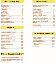 New Calicut Cafe menu 4