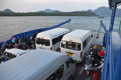 Ferry crossing from Krabi mainland to Koh Lanta