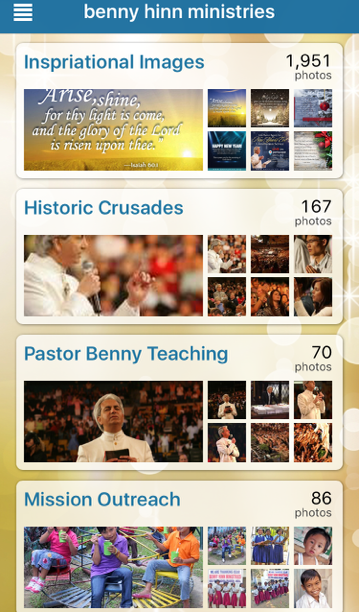 How do you contact Benny Hinn Ministries?