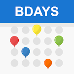 Cover Image of Télécharger Birthday calendar reminder 1.0.16 APK