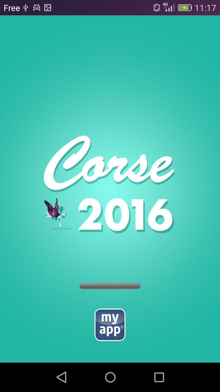 CORSE 2016 Screen 1