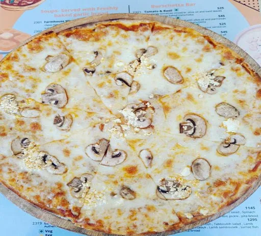 Mushroom And Feta Pizza [11 Inches]