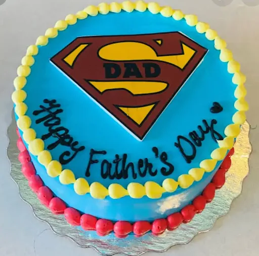 Super Dad Cake Design 24