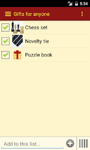 Gift List screenshot 5