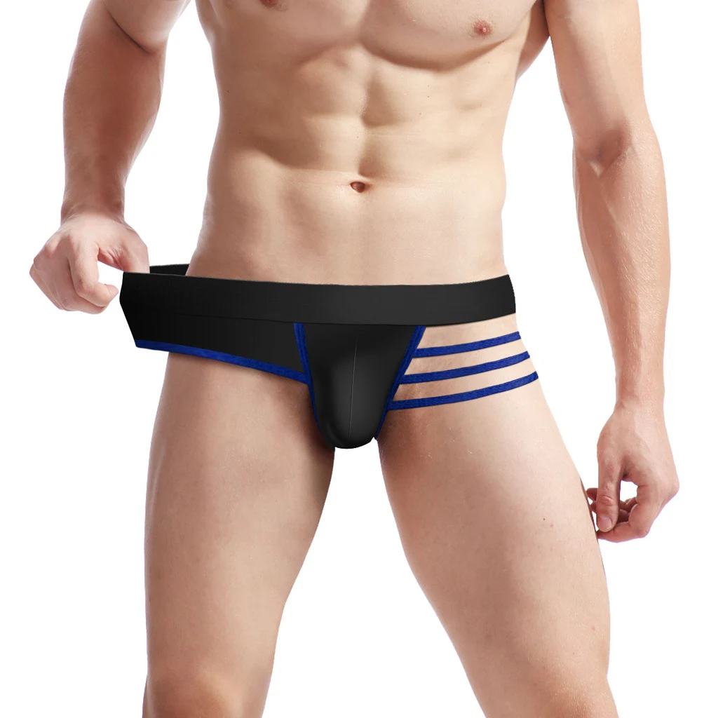 Title 5, Heren T-back slips van doorschijnend ijszijde m...