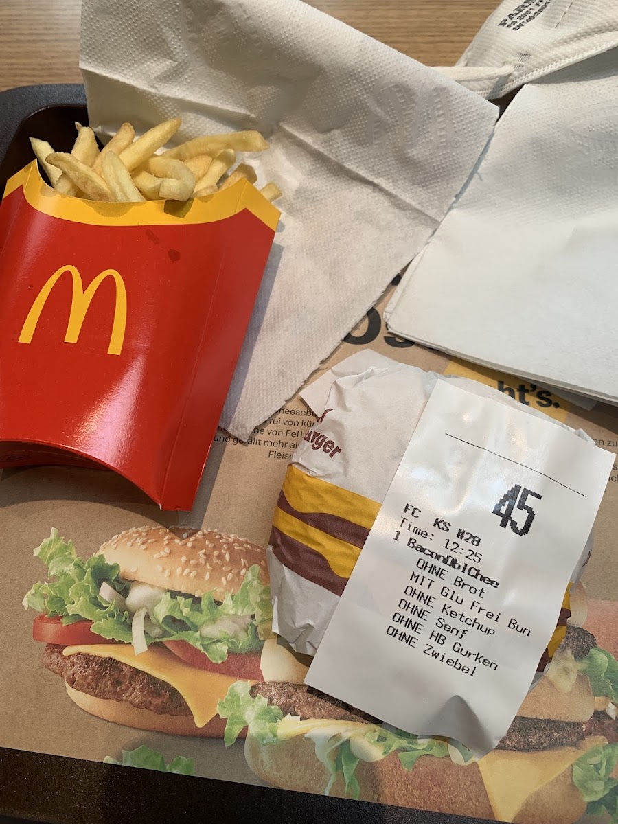 Gluten-Free at McDonald's