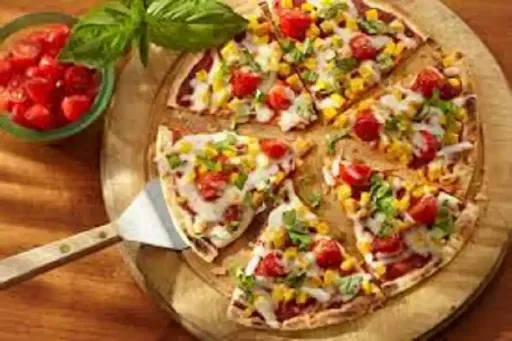 Tomato And Corn Pizza