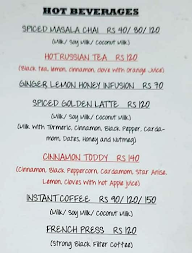 The 60's Cafe menu 3