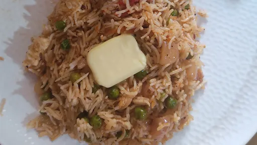 Peas Jeera Rice With Butter