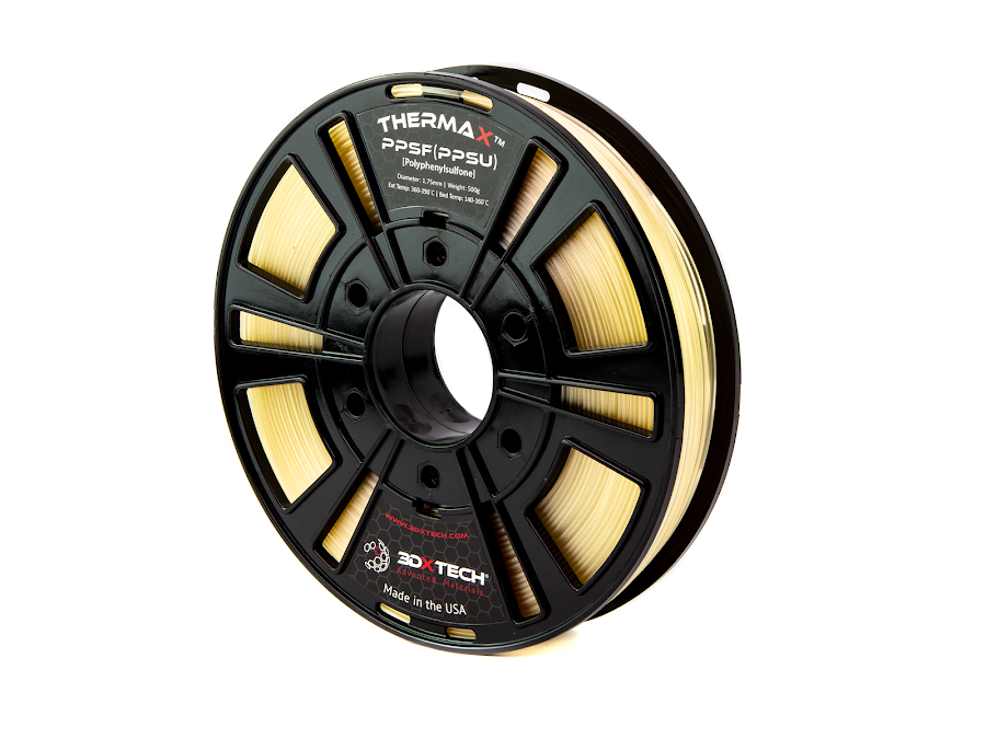 3DXTech Thermax Natural PPSU Filament - 1.75mm (0.5kg)