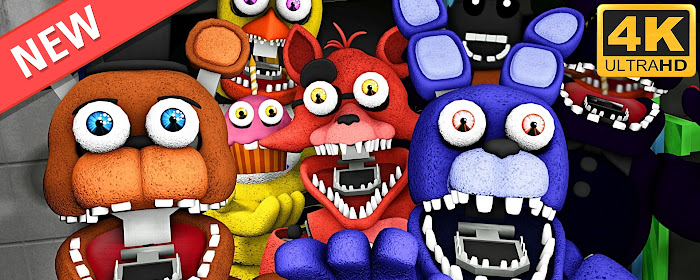 Five Nights At Freddy's HD Wallpapers FNaF marquee promo image