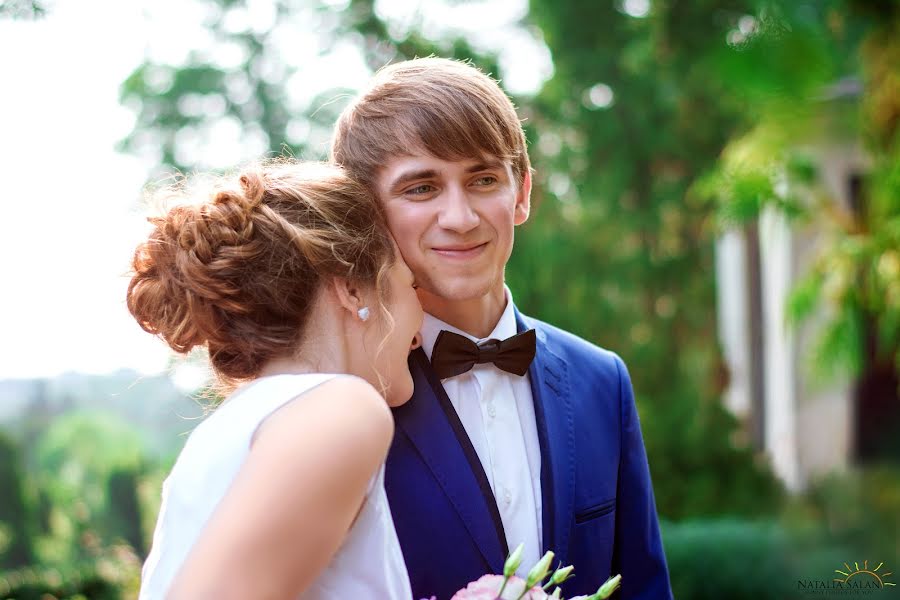 Fotógrafo de bodas Nataliya Salan (nataliasalan). Foto del 8 de septiembre 2016