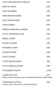 Saffron Court menu 4