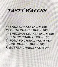 Tasty Wafers menu 2