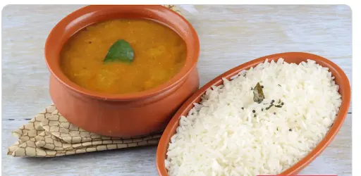 Basmati Rice With Dal Tadka