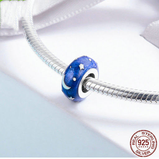 Title 4, Star Moon Bracelet Silicone Beads. Teething and...