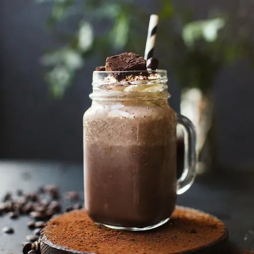 Brownie Milkshake [450 Ml, 1 Mason Jar]