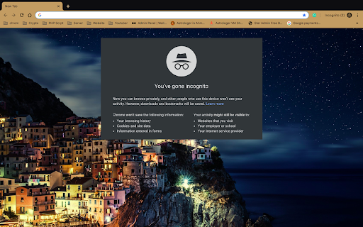 Italy Night HD Theme