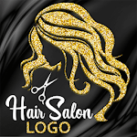 Cover Image of Herunterladen Hair Salon Logo Maker 💇 Beauty Logo Design 1.1 APK