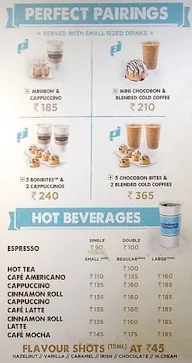 Cinnabon menu 2