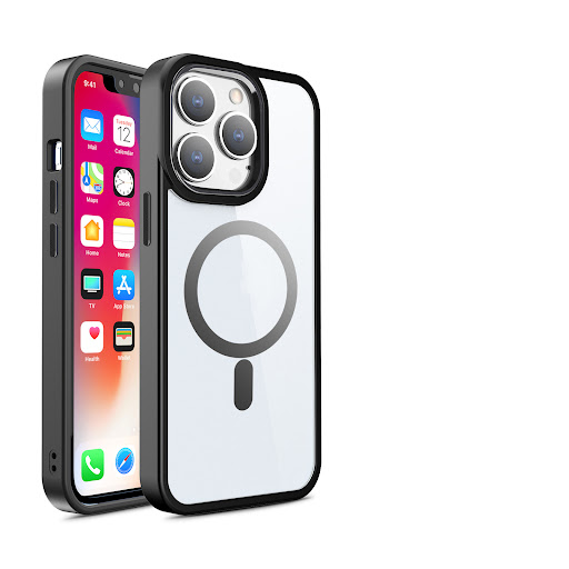 Title 8, Magnetic transparent phone case, protective cov...