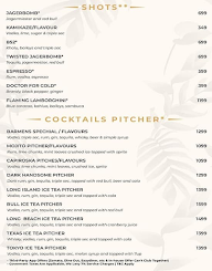 Hyde Sky Kitchen & Bar menu 1