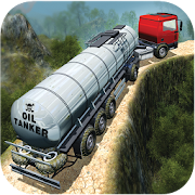Oil Tanker Fuel Transporter Truck Sim : hill Climb 1.0 Icon