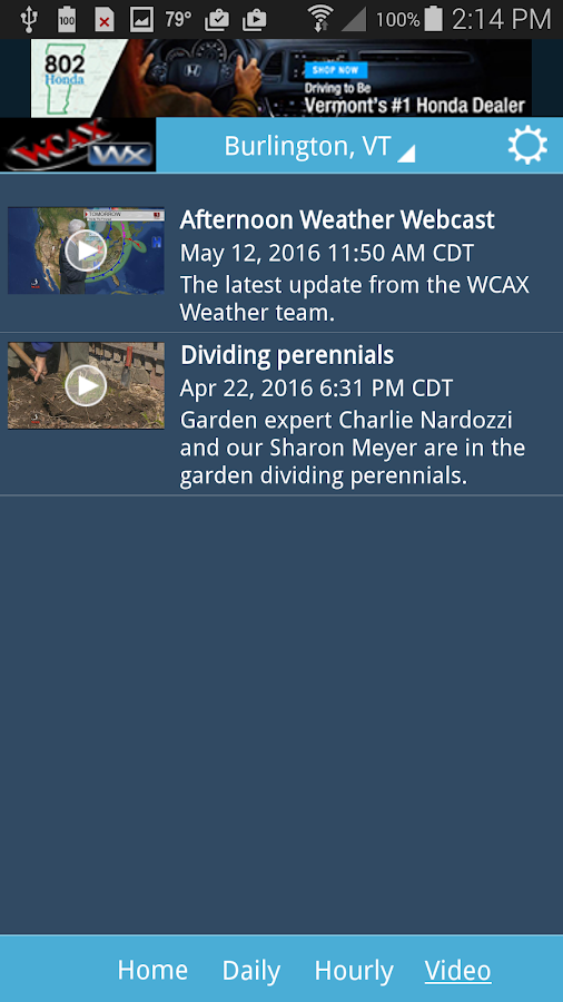 WCAX WEATHER - Android Apps on Google Play