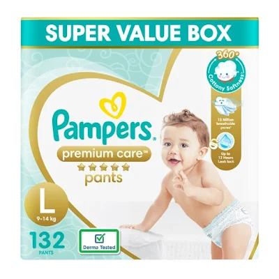 Pampers Premium Care Pants S Diapers 74 Pc