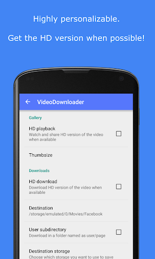 MyVideoDownloader for Facebook download videos