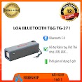 Loa Bluetooth T&G - 271 Âm Thanh Siêu Trầm Thiết Kế Cực Đẹp Sản Phẩm Bảo Hành 12 Tháng - Hàng Chính Hãng