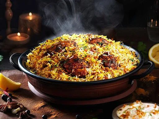 Ustaadi Hyderabadi Chicken Biryani (Boneless, Serves 4)