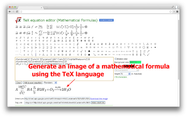 TeX equation editor: Nếu bạn yêu thích toán học và muốn tìm cách tạo các biểu thức toán học phức tạp trong tài liệu của mình một cách dễ dàng và chuyên nghiệp, hãy xem hình ảnh liên quan đến TeX equation editor. Đây là công cụ tuyệt vời để tạo ra các biểu thức toán học đẹp mắt và chính xác nhất.