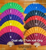 1 Quạt Vải Viết Thư Pháp Theo Yêu Cầu, Xòe Rộng 50Cm. Quạt Tranh Trang Trí.