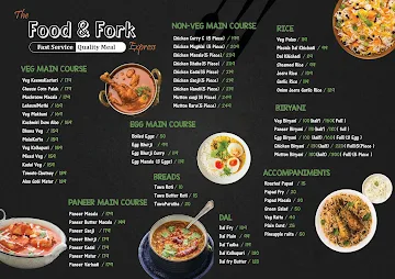The Food And Fork Express menu 