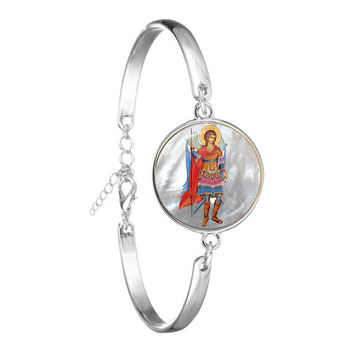 Title 6, Fashion Angel Pattern Bracelet for Men and Wome...