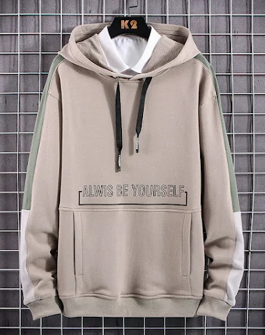 Men's Hooded Pullover Sweatshirt - 0