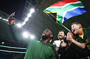 Bok captain Siya Kolisi celebrates with fans after their win over Australia at Allianz Stadium in Sydney earlier this month. Kolisi and co will need to keep their cool in Buenos Aires on Saturday.