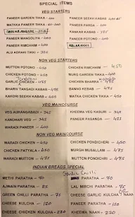 Ashoka Restaurant menu 3