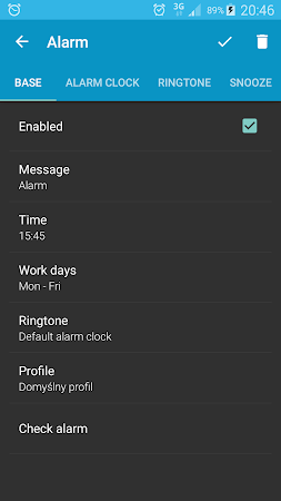 Alarm clock PRO v7.7