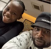 Lesedi and her father DJ Maphorisa out on lunch together. 