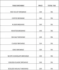 The Table- Ice Cream menu 3