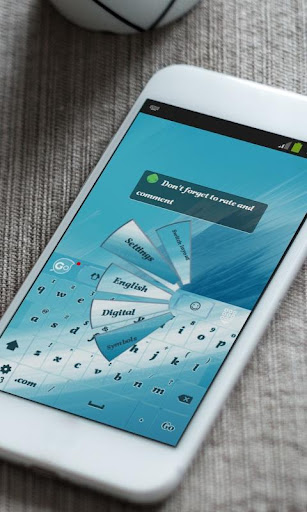 免費下載個人化APP|Light Blue Shine GO Keyboard app開箱文|APP開箱王