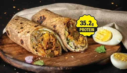 Egg Bhurji Roll - High Protein