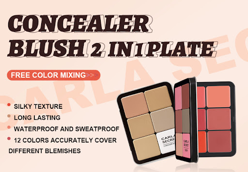 Title 6, TEMU Amazon 12-Color Blusher Palette, Matte Shi...