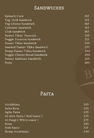 Brew Master Espresso Bar menu 2