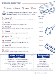 Paris Panini - Gourmet Sandwiches & Wraps menu 3