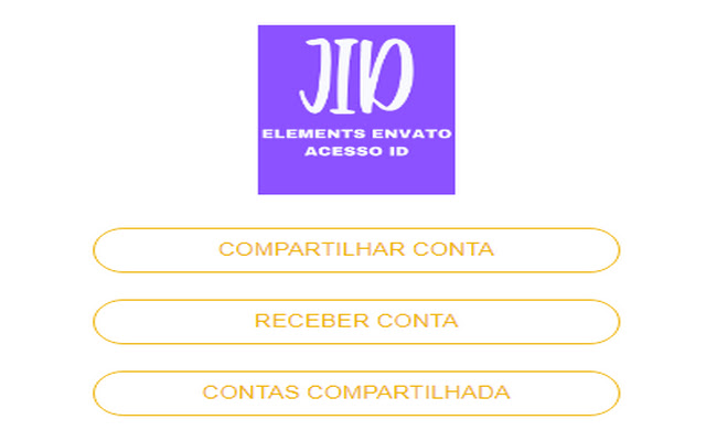 ELEMENTS ENVATO ACESSO VIA ID chrome extension