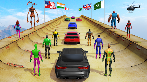 Screenshot Mega Ramp Car Stunt Hero Games