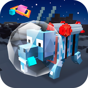 Cube Space Goat Simulator 3D  Icon